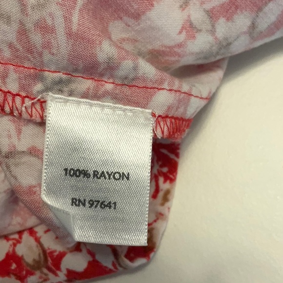 J Jill Women’s Red Shift Dress Size 10P - Picture 8 of 9